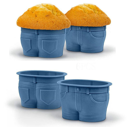 Muffin Jeans Cups (Set of 4)